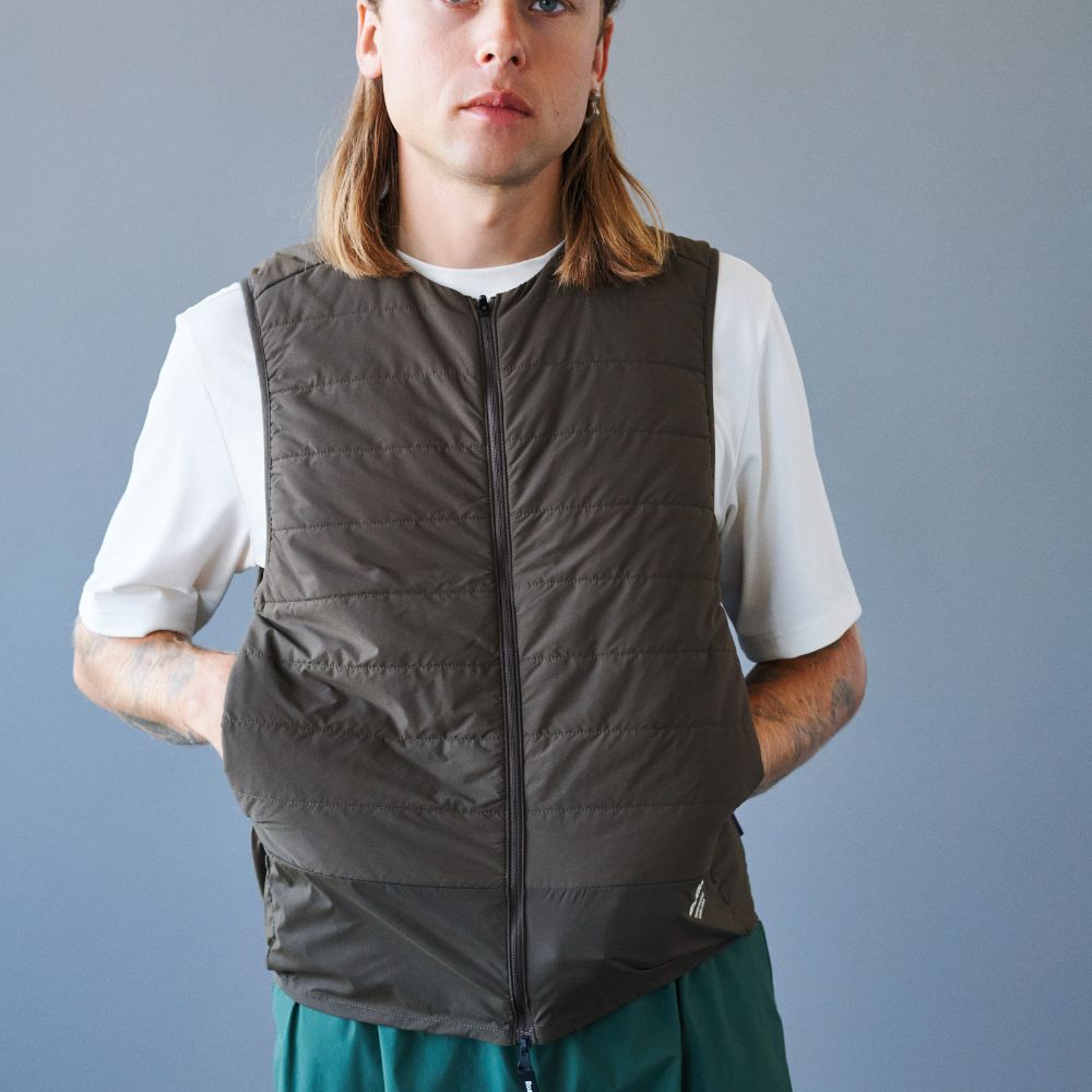 Pas Normal Studios Balance Insulated Vest - Dusty Brown