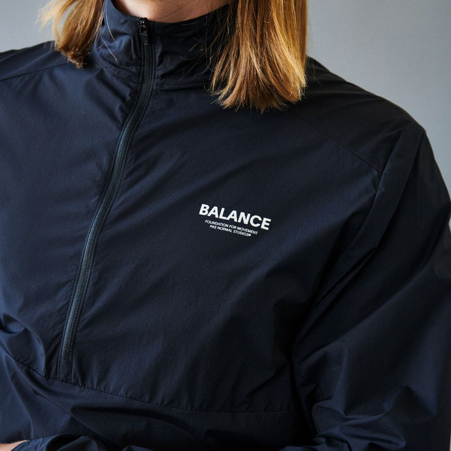 Pas Normal Studios Balance Half Zip Jakke - Black