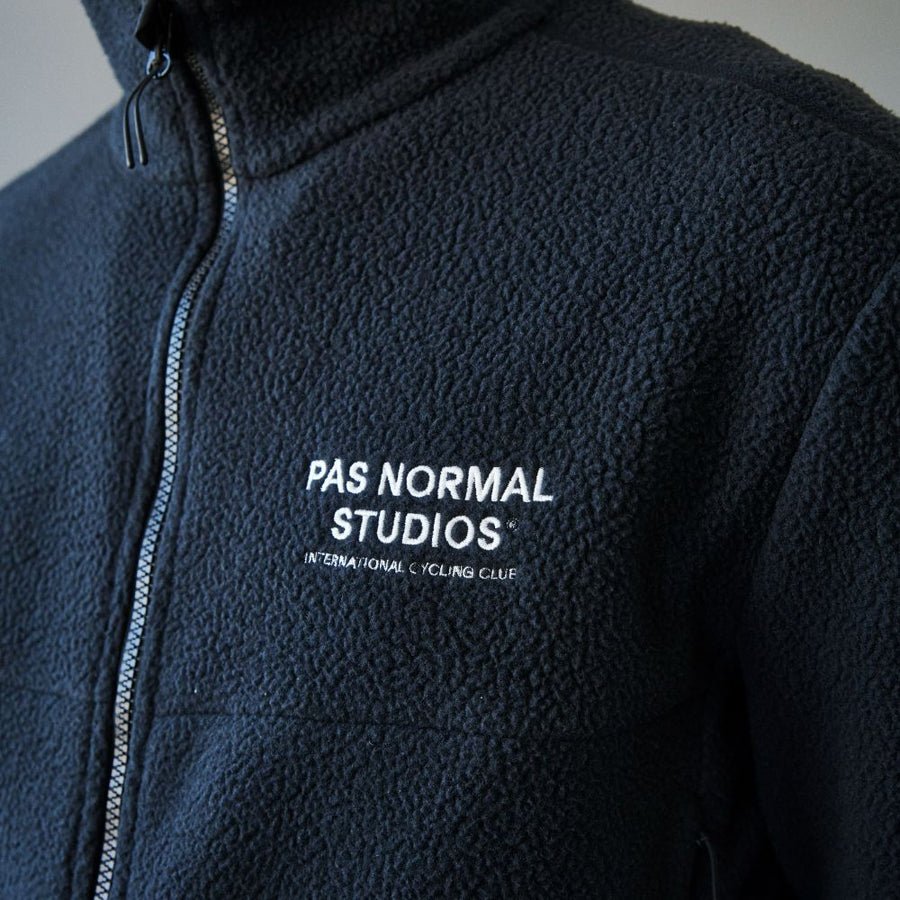 Pas Normal Studios Off-Race Fleece Jacket - Black