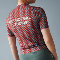 Pas Normal Studios Women's Solitude Jersey - Sky Blue / Brick