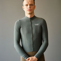 Pas Normal Studios Men's Mechanism Long Sleeve Jersey - Dark Moss