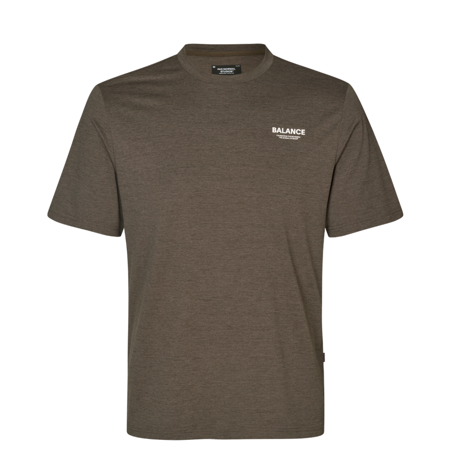 Pas Normal Studios Men's Balance T-shirt - Dusty Brown