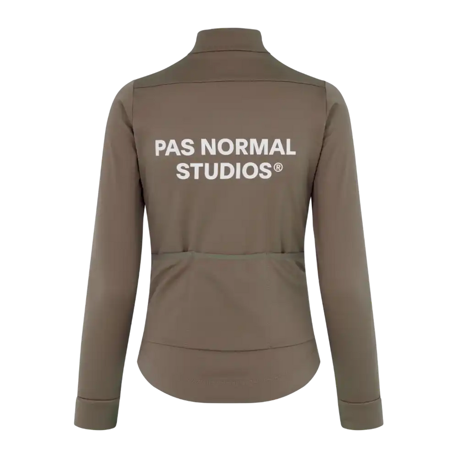 Pas Normal Studios Essential Thermal langærmet trøje til kvinder - Ash Brown