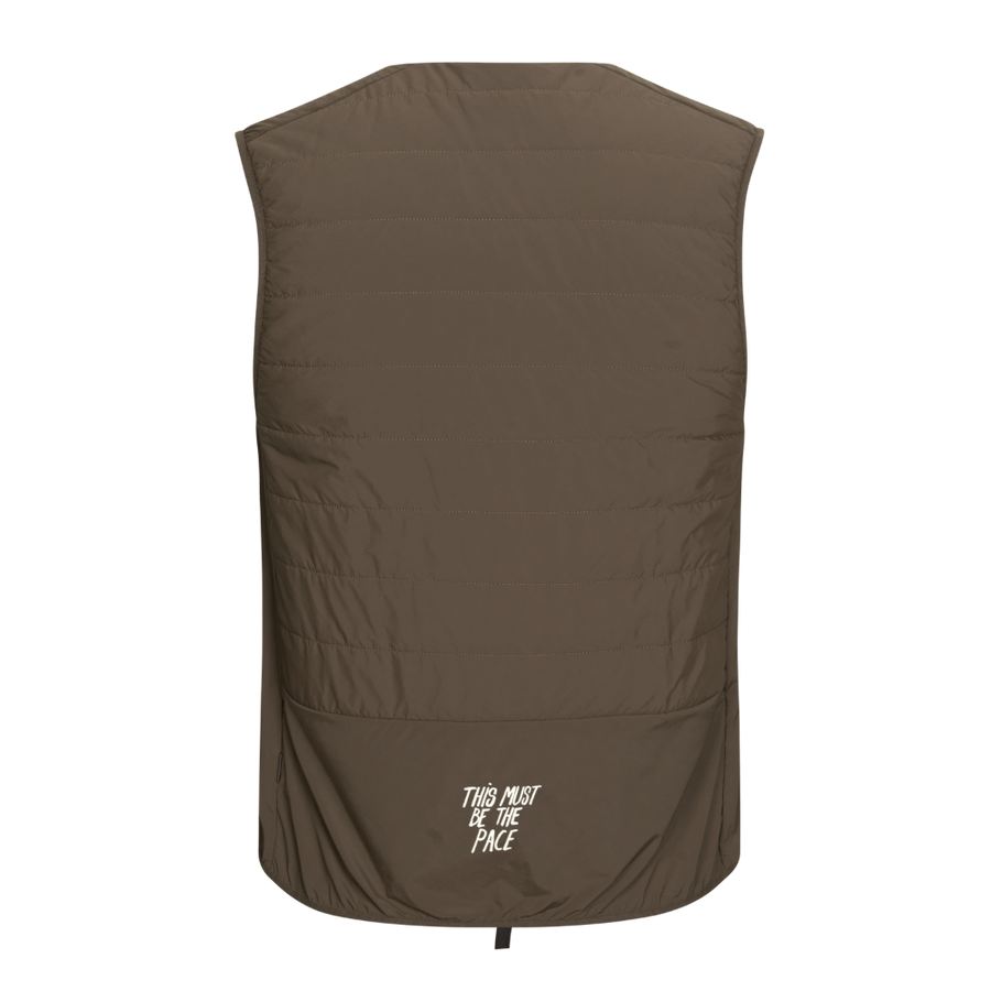 Pas Normal Studios Balance Insulated Vest - Dusty Brown