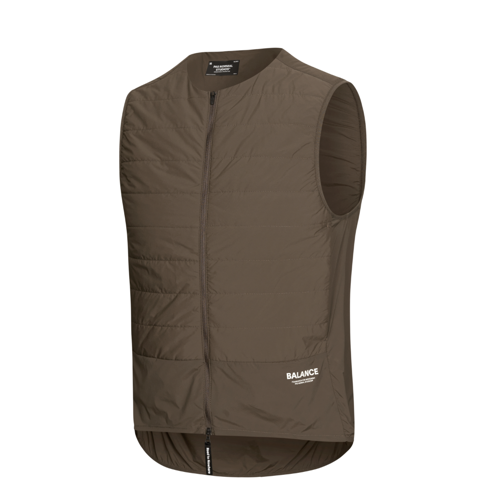 Pas Normal Studios Balance Insulated Vest - Dusty Brown