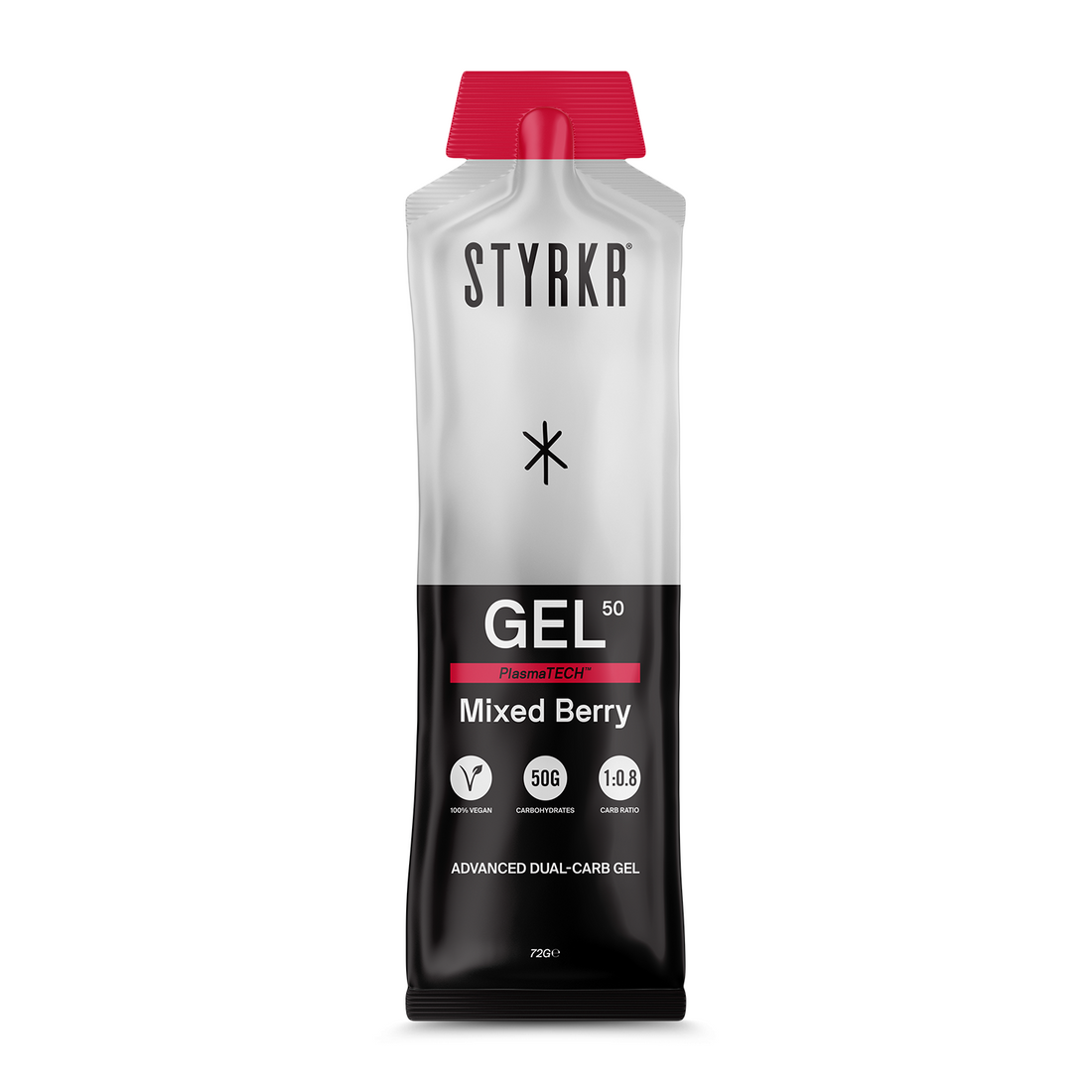 Styrkr GEL50 Dual-Carb Energy Gel Mixed Berry