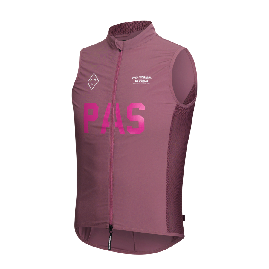 Pas Normal Studios Men's PAS Mechanism Stow Away Gilet - Mauve