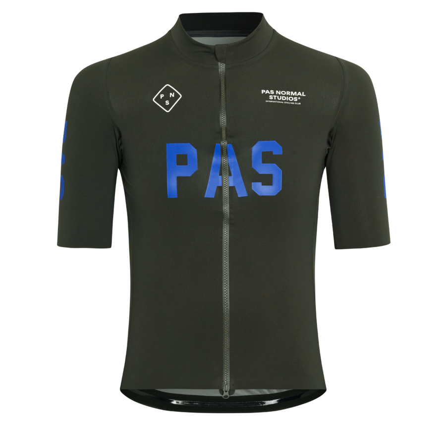 Pas Normal Studios Men's PAS Mechanism Pro Rain Jersey - Dark Olive