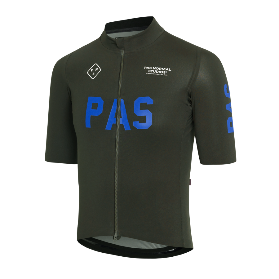 Pas Normal Studios Men's PAS Mechanism Pro Rain Jersey - Dark Olive