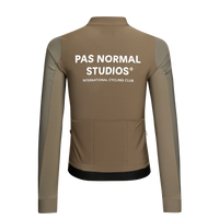 Pas Normal Studios Men's Mechanism Thermal Long Sleeve Jersey - Earth / Dark Stone