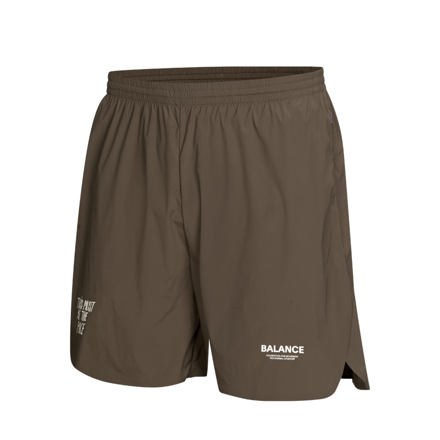 Pas Normal Studios Balance Shorts til mænd - Dusty Brown