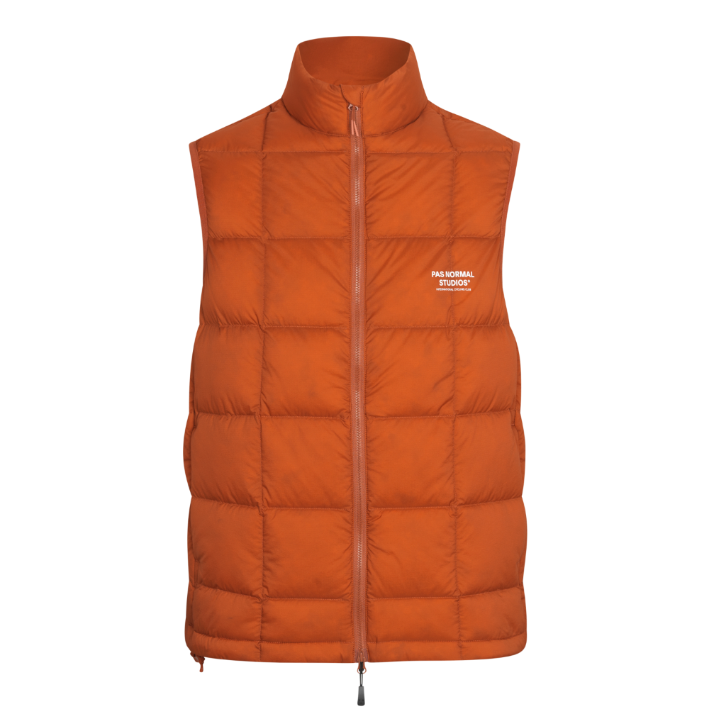 Pas Normal Studios Escapism Down Vest - Copper Orange