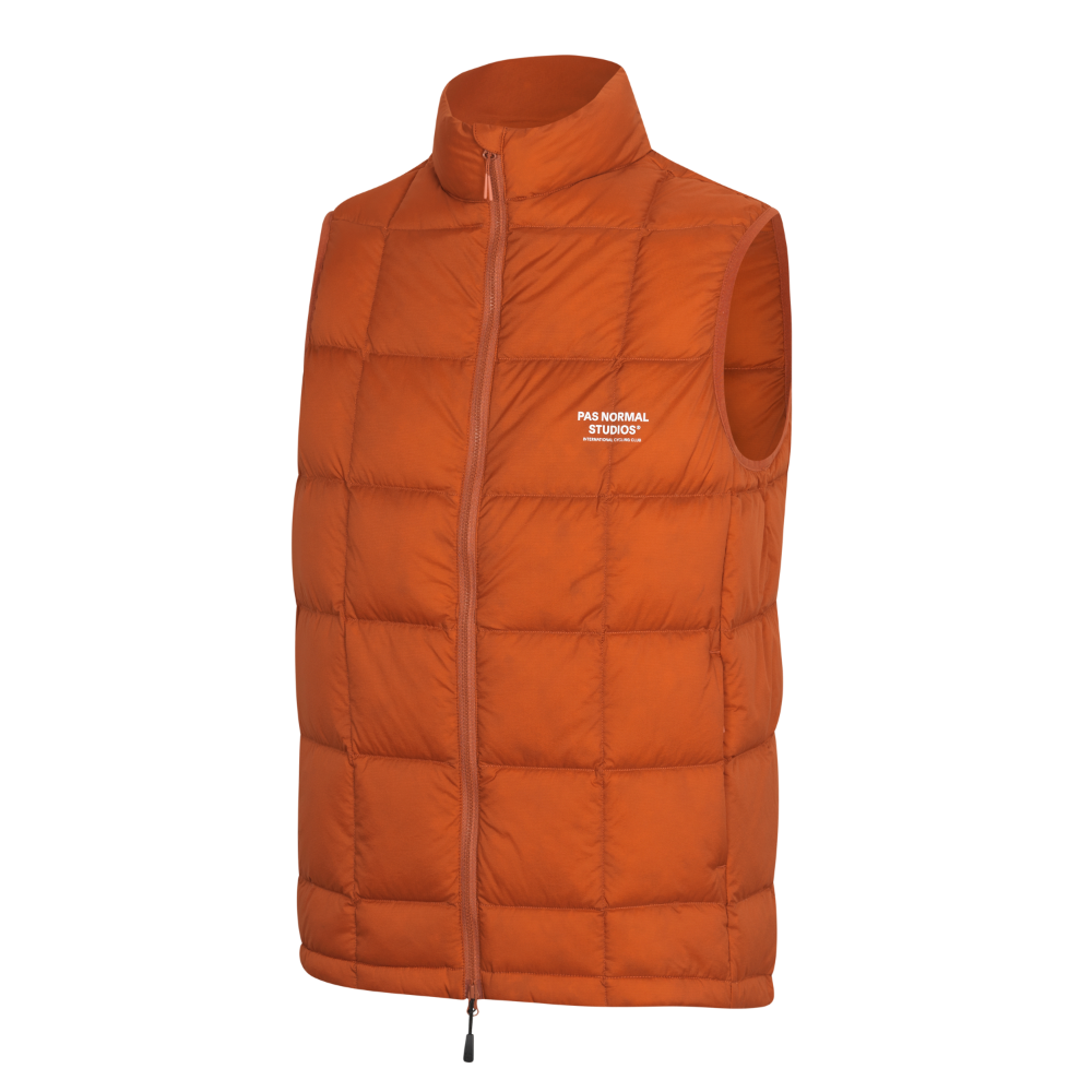 Pas Normal Studios Escapism Down Vest - Copper Orange