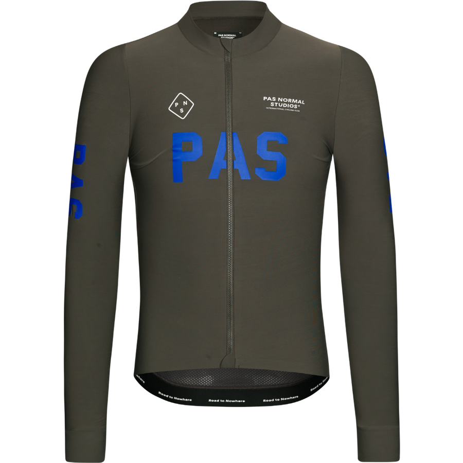 Pas Normal Studios Men's PAS Mechanism Long Sleeve Jersey - Dark Olive