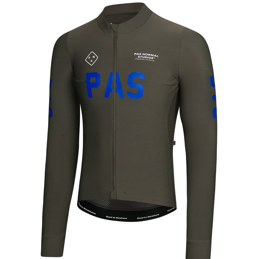 Pas Normal Studios Men's PAS Mechanism Long Sleeve Jersey - Dark Olive