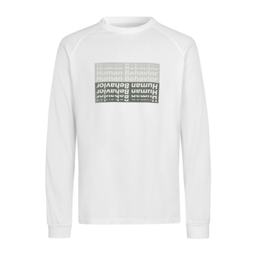 Pas Normal Studios - T.K.O. Off-Race Long Sleeve T-Shirt — White