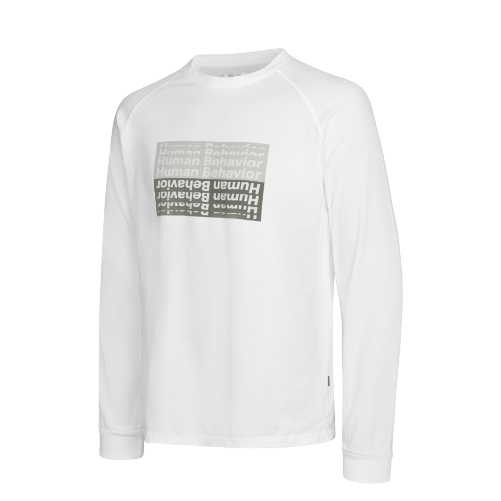 Pas Normal Studios - T.K.O. Off-Race Long Sleeve T-Shirt — White