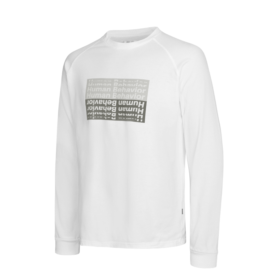 Pas Normal Studios - T.K.O. Off-Race Long Sleeve T-Shirt — White