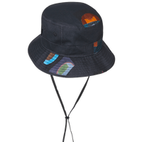 Pas Normal Studios T.K.O. - Off-Race Bucket Hat - Charcoal