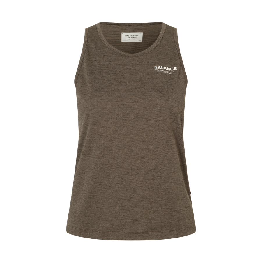 Pas Normal Studios Women's Balance Sleeveless Top - Dusty Brown