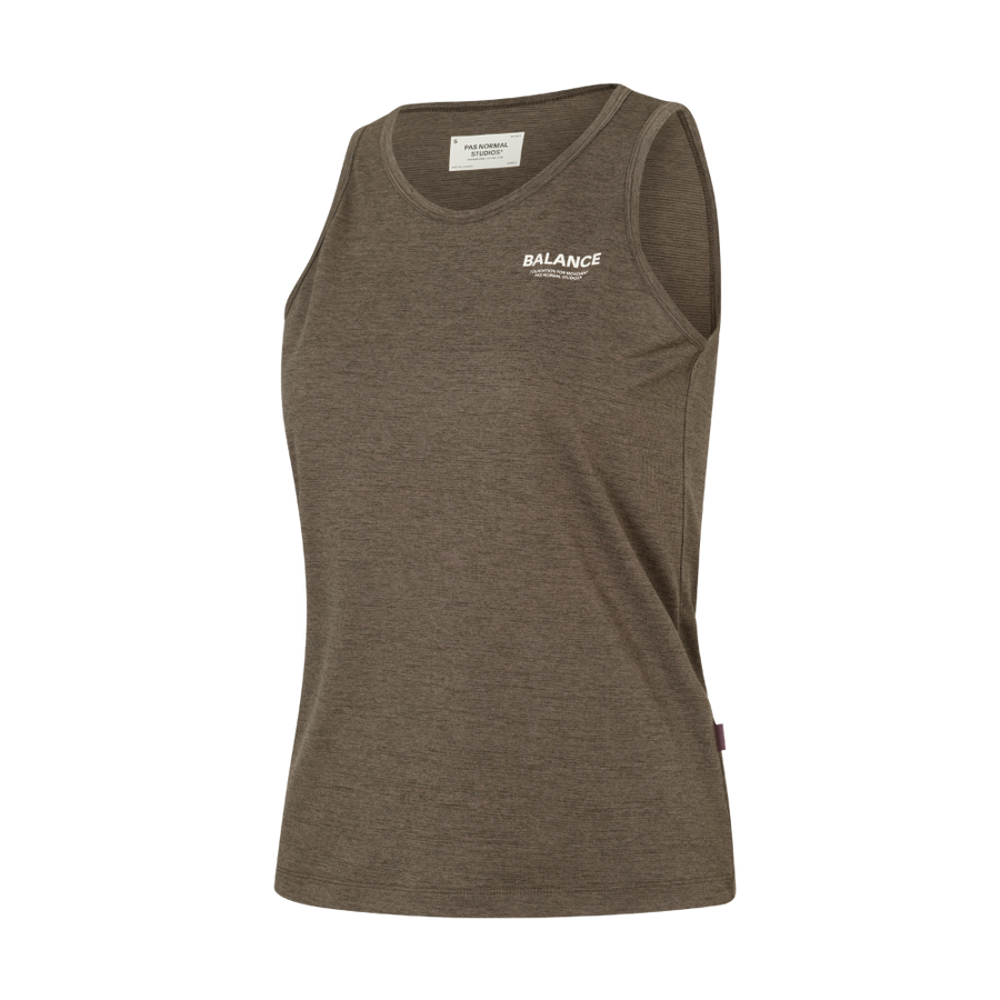 Pas Normal Studios Women's Balance Sleeveless Top - Dusty Brown