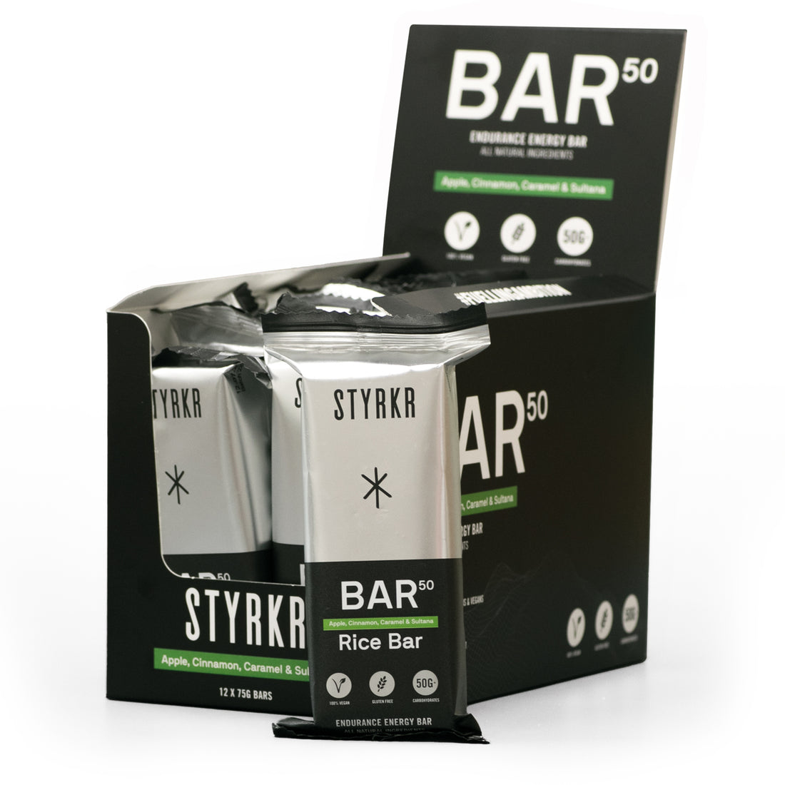 Styrkr Bar50 - Apple, Cinnamon & Caramel