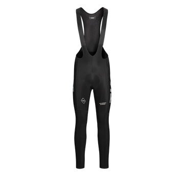 Pas Normal Studios Men's T.K.O. Essential Thermal Long Bib - Black