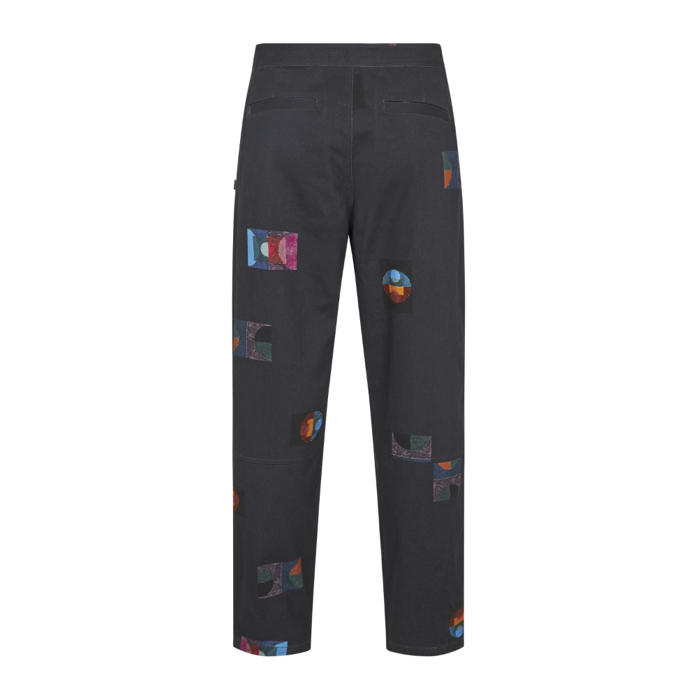 Pas Normal Studios T.K.O. Off Race Cotton Twill Pants - Charcoal