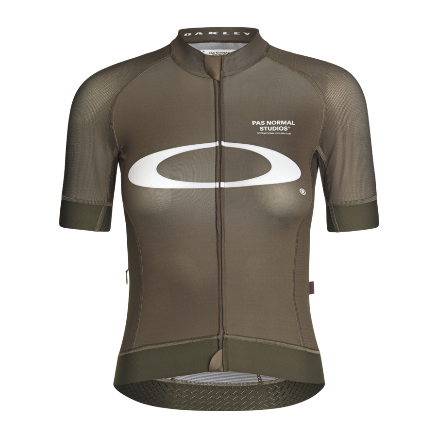 Pas Normal Studios X Oakley Women's Mechanism Jersey - Black Olive