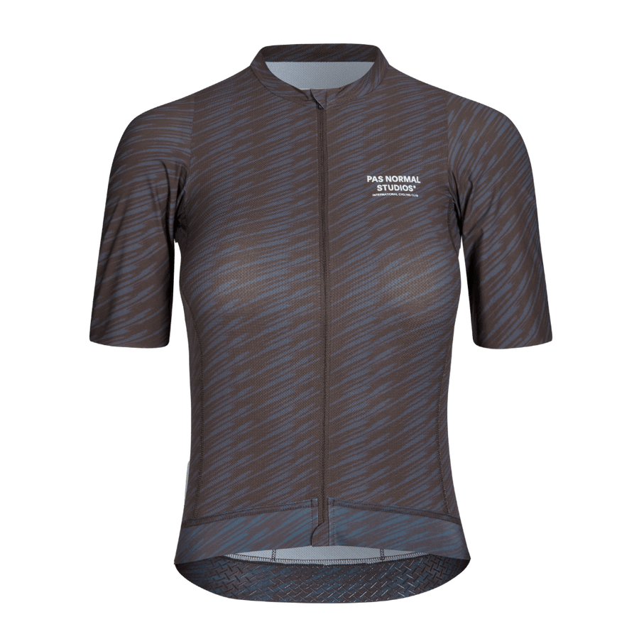 Pas Normal Studios Women's Solitude Jersey - Dark Navy / Light Brown