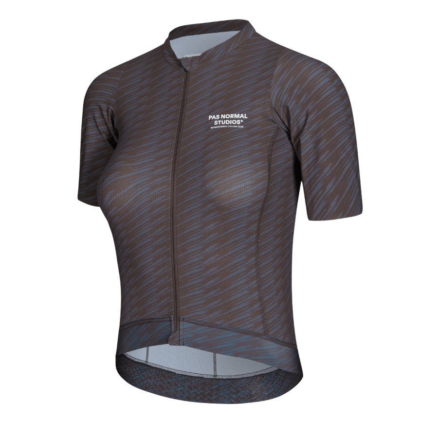 Pas Normal Studios Women's Solitude Jersey - Dark Navy / Light Brown