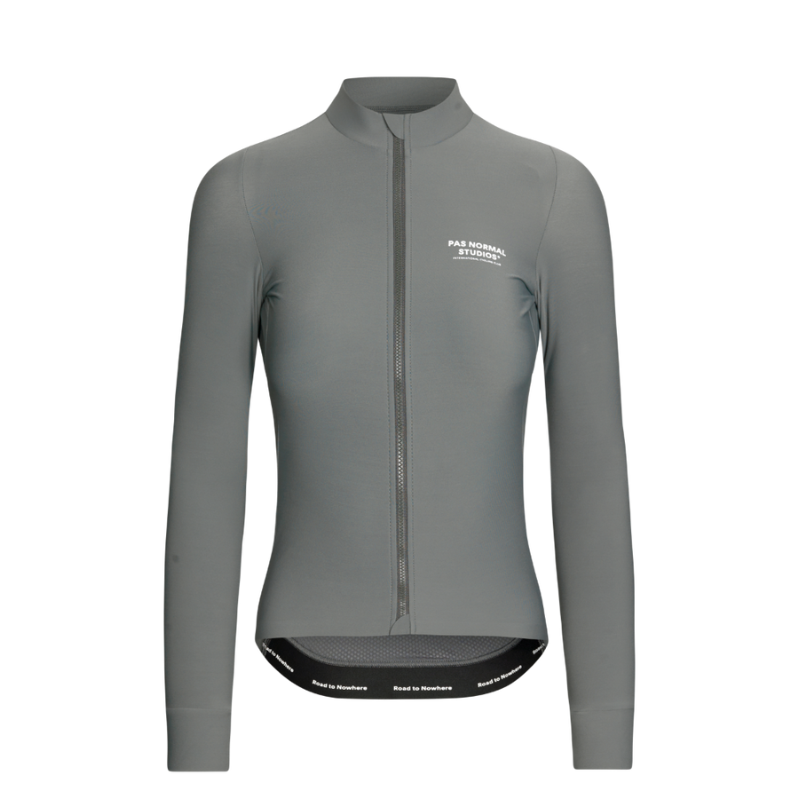 Pas Normal Studios Women's Mechanism Long Sleeve Jersey - Dark Moss