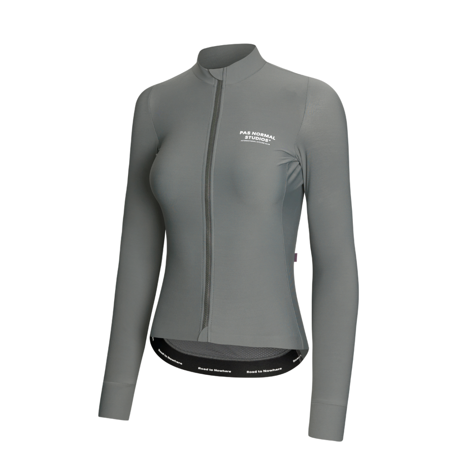 Pas Normal Studios Women's Mechanism Long Sleeve Jersey - Dark Moss