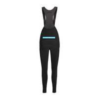 Pas Normal Studios Women's T.K.O. Essential Thermal Long Bibs - Black