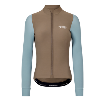 Pas Normal Studios Women's Mechanism Long Sleeve Jersey - Dusty Blue / Dark Stone